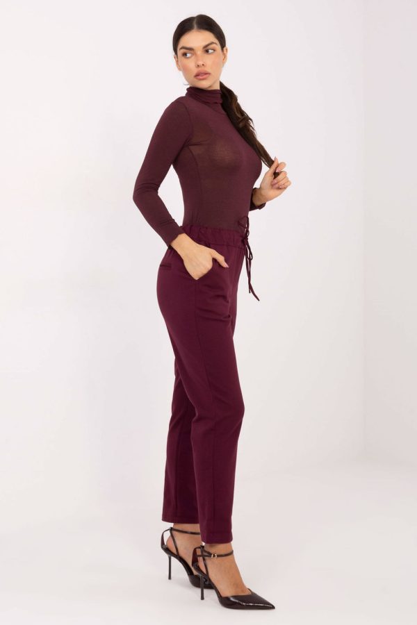 red Women trousers model 223104 Factory Price