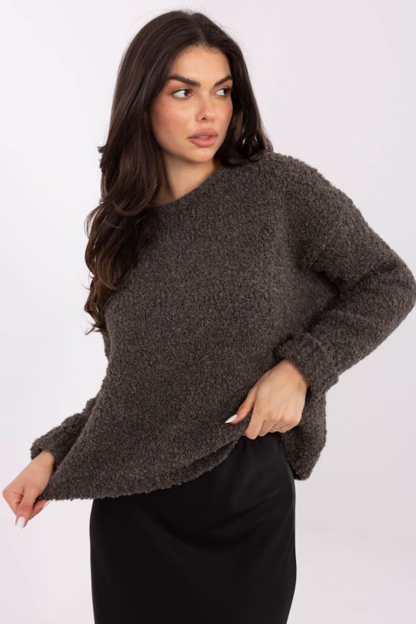 grey Jumper model 223176 Italy Moda