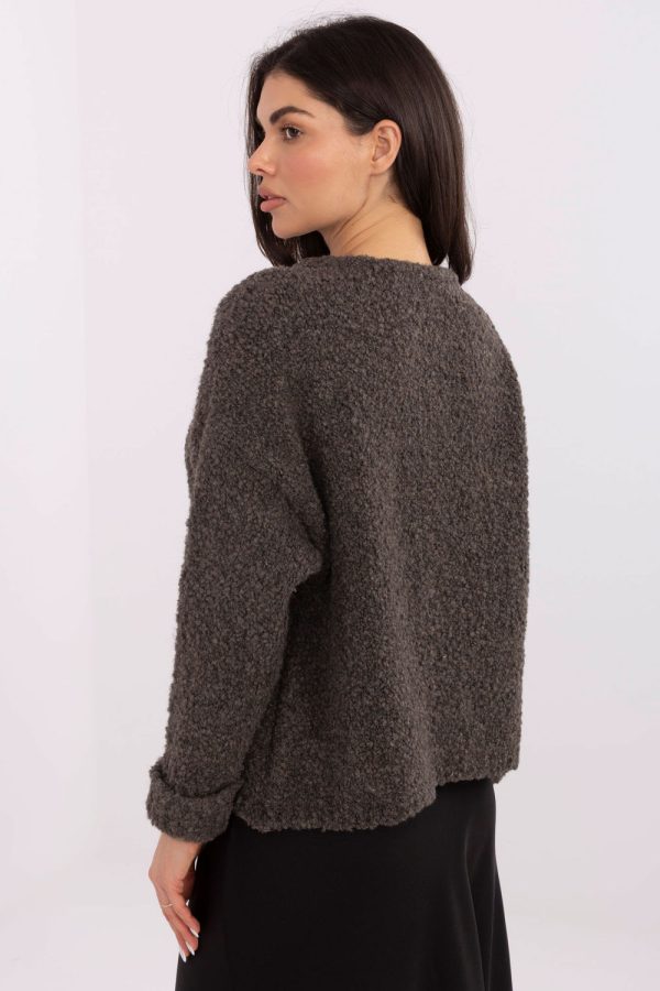 grey Jumper model 223176 Italy Moda