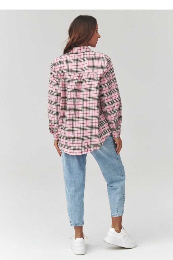 multicolor Long sleeve shirt model 223233 Makadamia