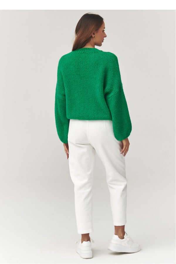 green Jumper model 223234 Makadamia