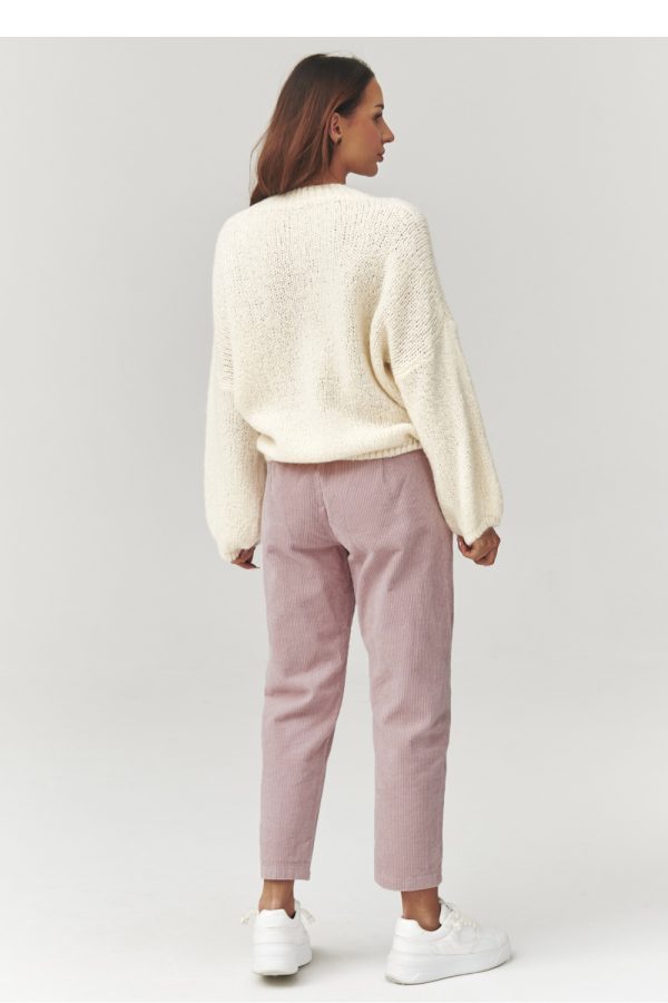 beige Jumper model 223238 Makadamia