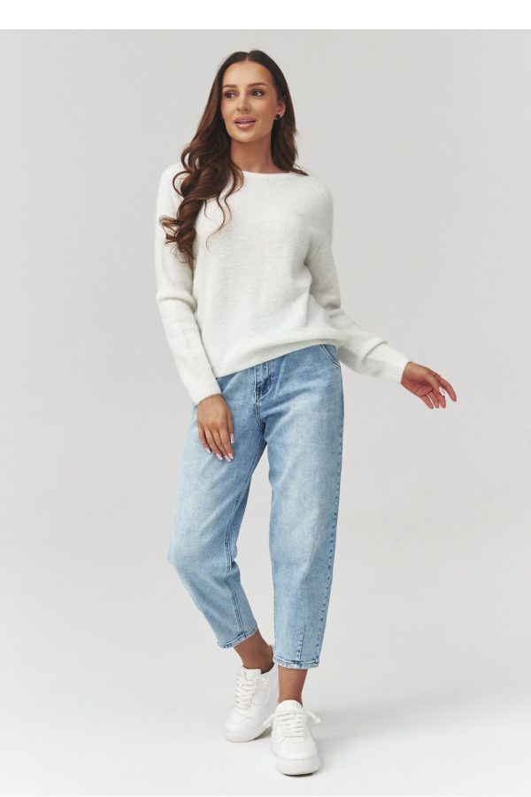 beige Jumper model 223250 Makadamia
