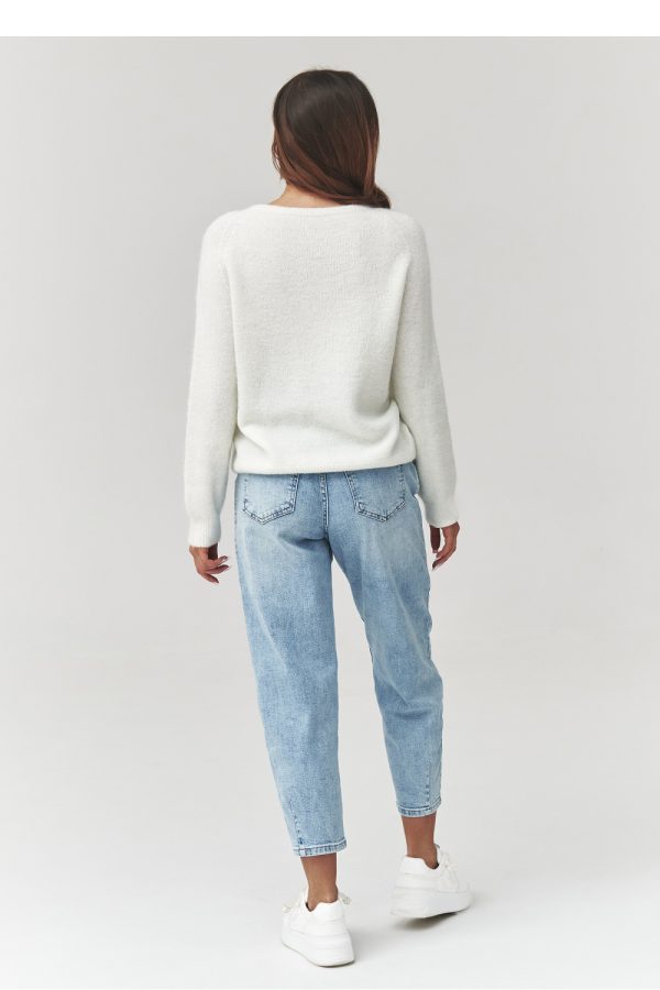 beige Jumper model 223250 Makadamia