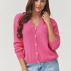 1110188 pink Cardigan model 223261 Makadamia