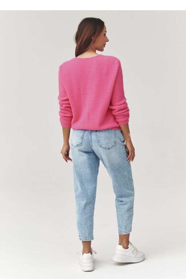 pink Cardigan model 223261 Makadamia