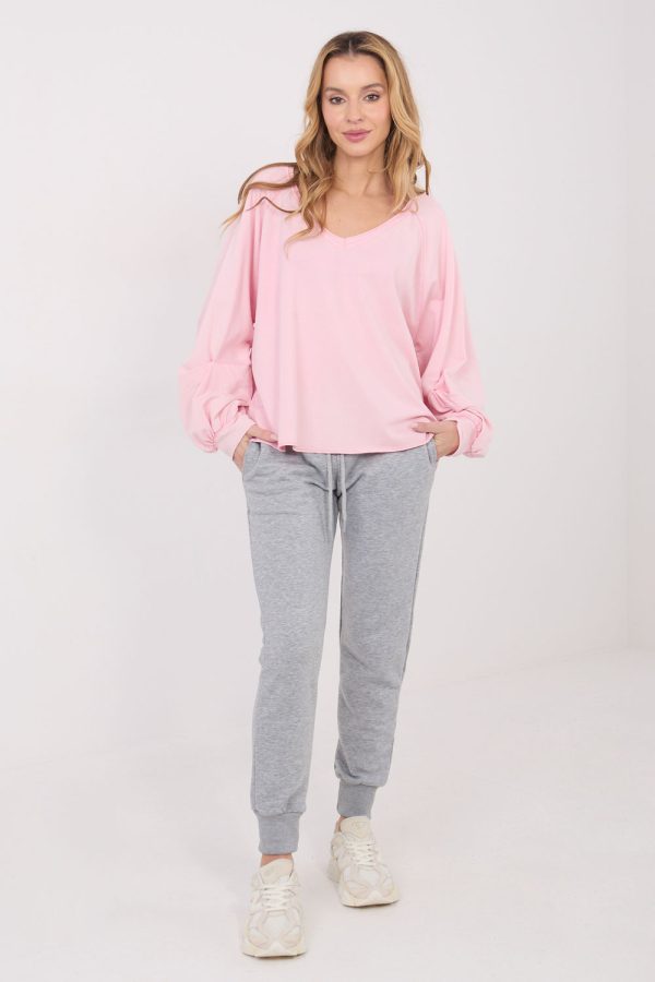 pink Long sleeve shirt model 223334 Factory Price