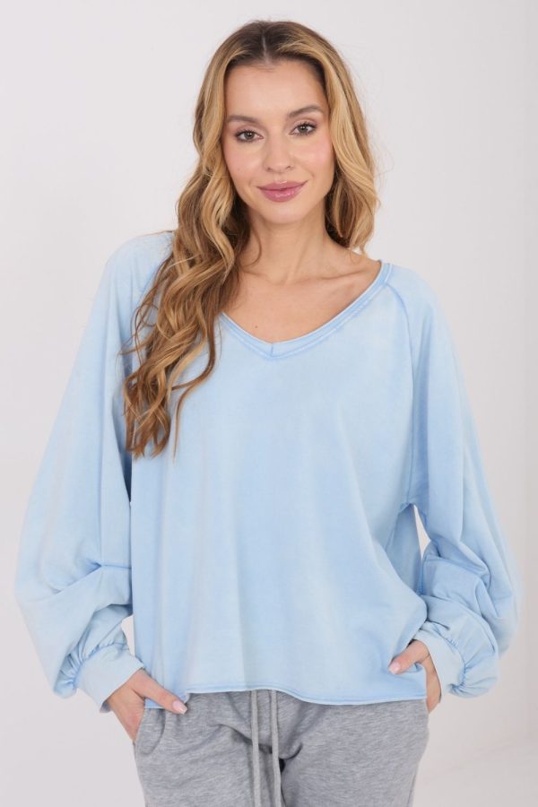 blue Long sleeve shirt model 223332 Factory Price
