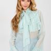 1110865 green Long sleeve shirt model 223465 Factory Price