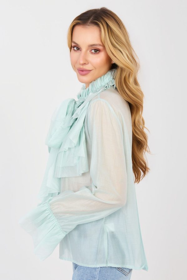 green Long sleeve shirt model 223465 Factory Price