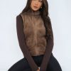 1111634 beige Gilet model 223695 Factory Price