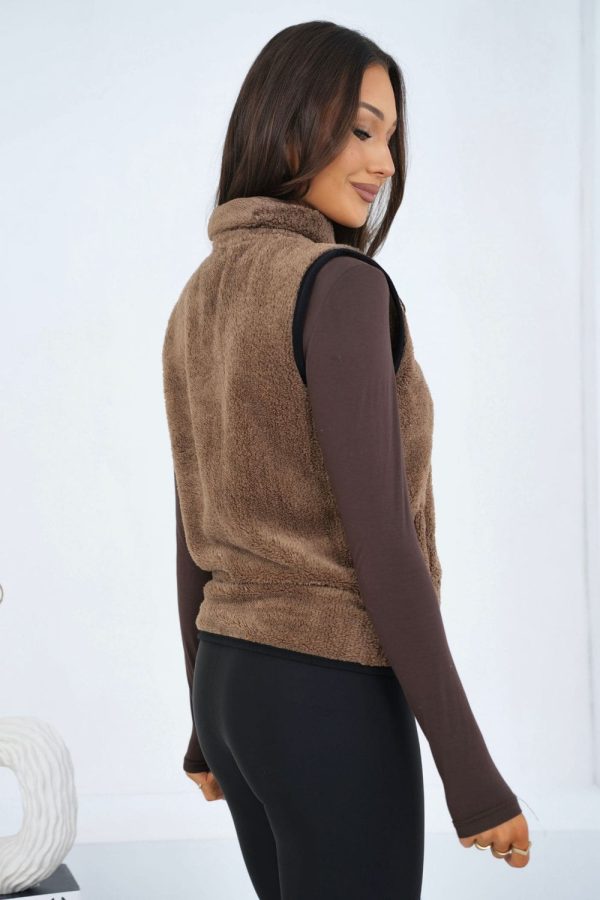 beige Gilet model 223695 Factory Price