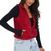 1111640 red Gilet model 223697 Factory Price