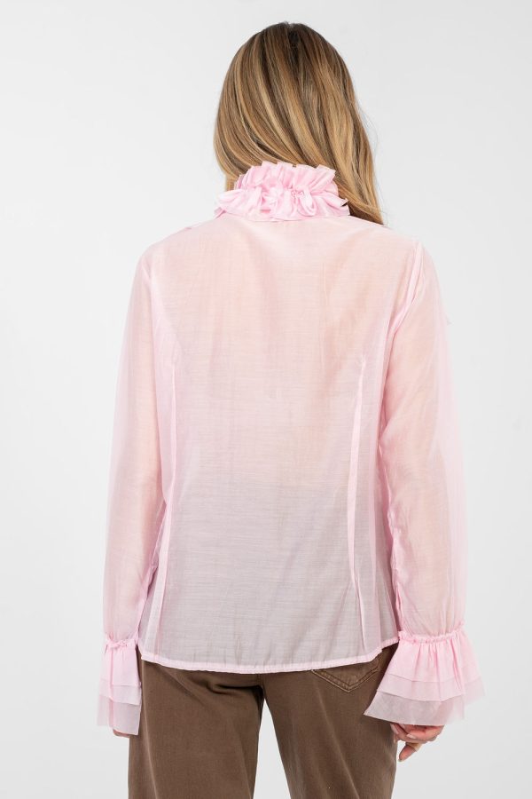 pink Long sleeve shirt model 223741 Factory Price