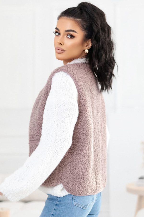 beige Gilet model 223986 Factory Price