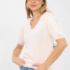 pink Short sleeve sweater model 223998 Factory Price