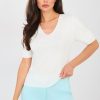 1112675 beige Short sleeve sweater model 224000 Factory Price
