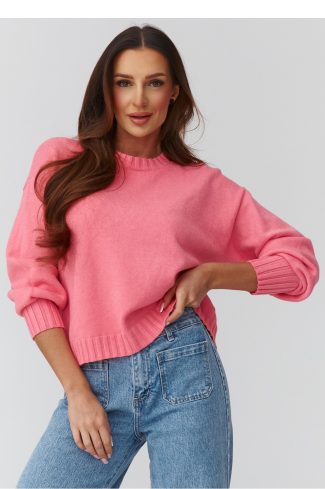 pink Jumper model 224107 Makadamia