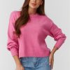 pink Jumper model 224109 Makadamia