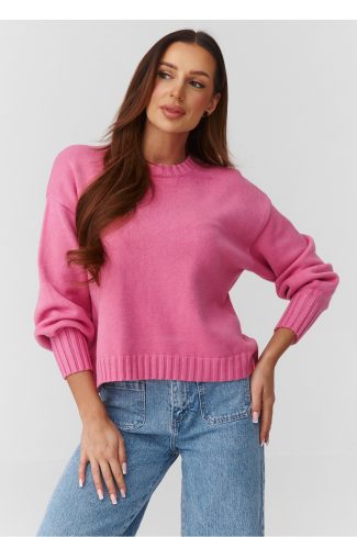 pink Jumper model 224109 Makadamia