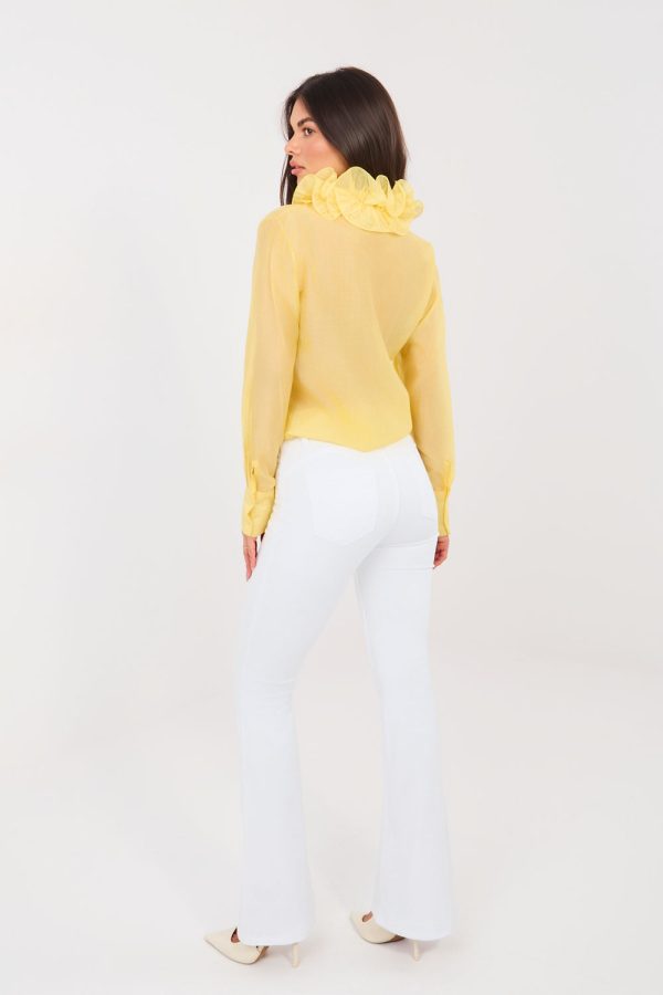 white Jeans model 224311 Factory Price