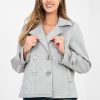 1115091 grey Coat model 224729 Factory Price