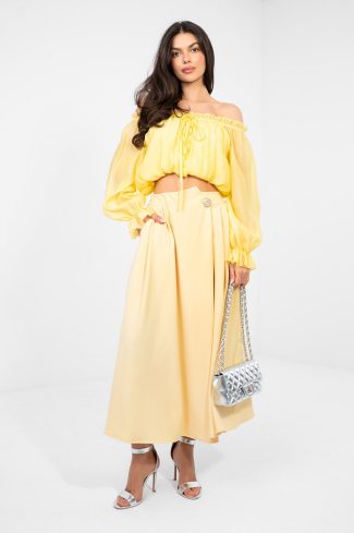 yellow Skirt model 224891 Factory Price