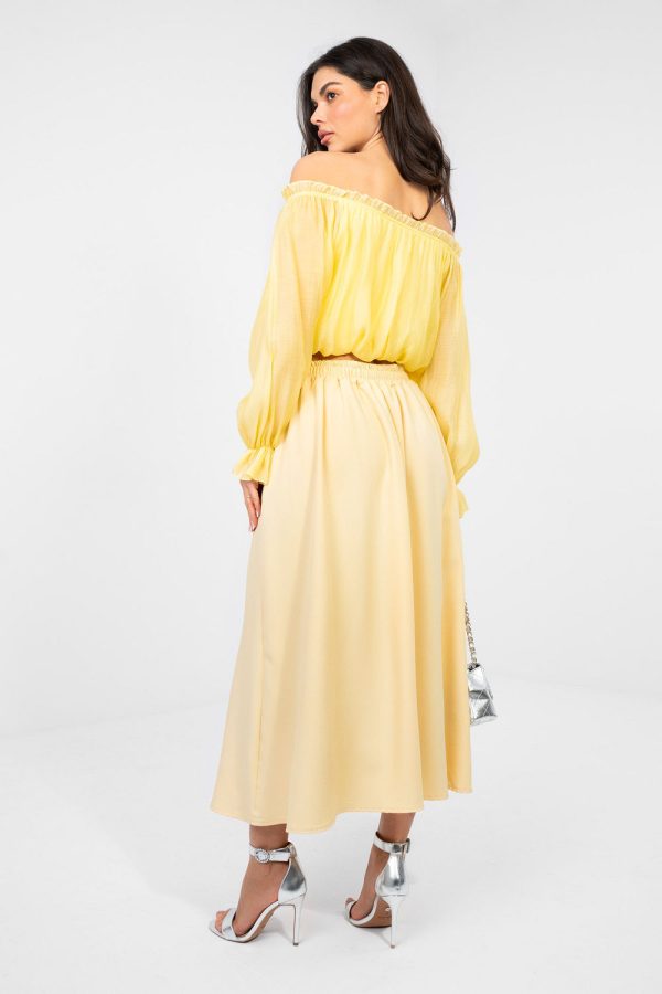 yellow Skirt model 224891 Factory Price