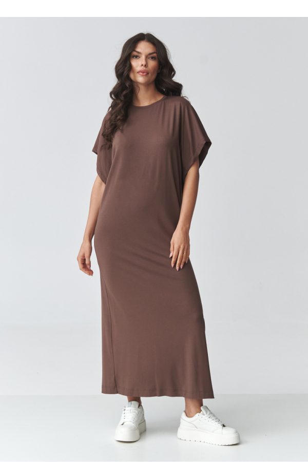brown Daydress model 225675 Makadamia