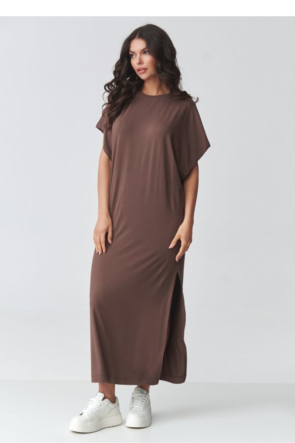 brown Daydress model 225675 Makadamia