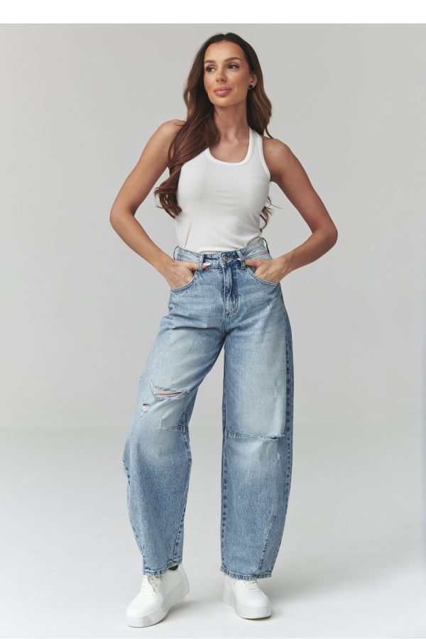 blue Jeans model 225704 Makadamia