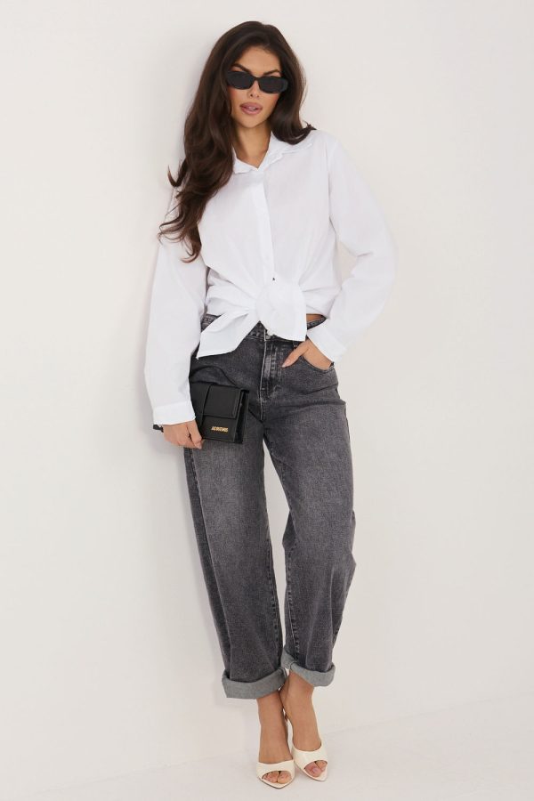 white Long sleeve shirt model 226120 Factory Price