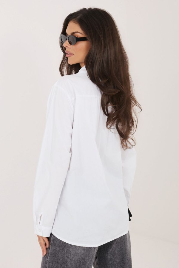 white Long sleeve shirt model 226120 Factory Price