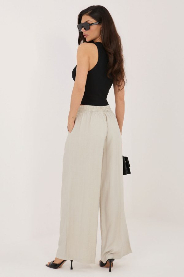 beige Women trousers model 226388 Sublevel