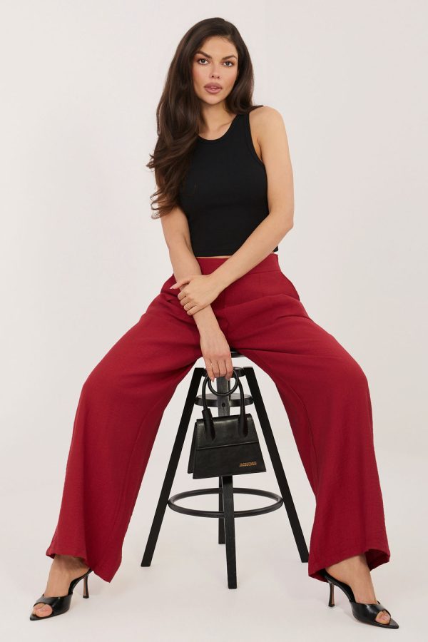 red Women trousers model 226389 Sublevel