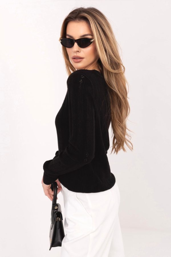 black Cardigan model 226408 Sublevel