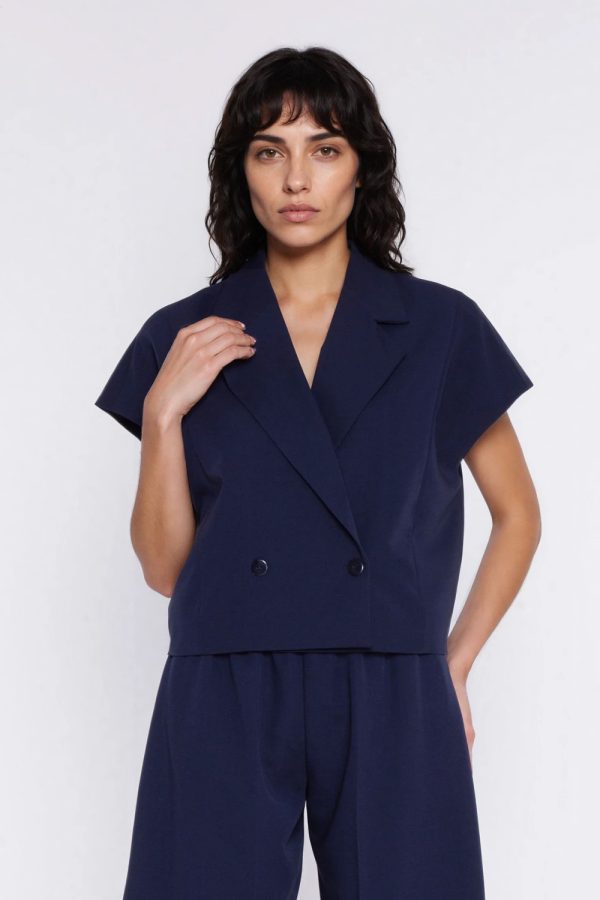navy blue Jacket model 226421 Nife