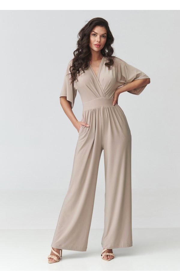 beige Suit model 226848 Makadamia