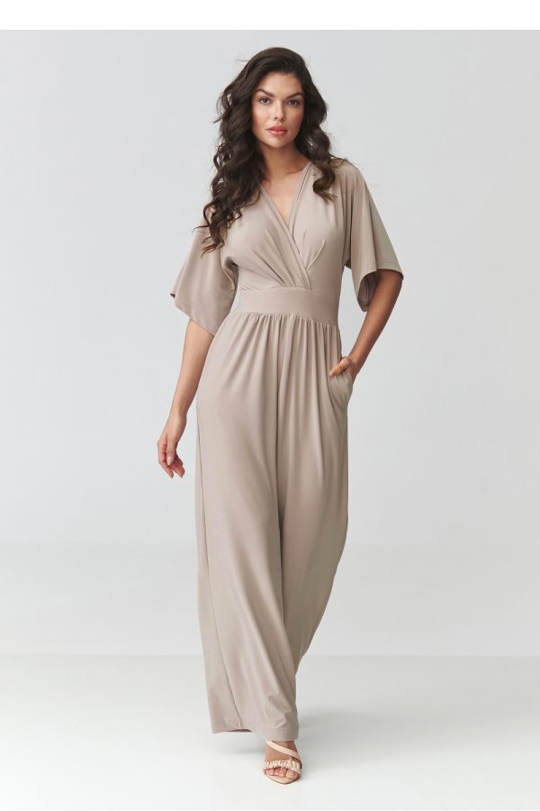 beige Suit model 226848 Makadamia