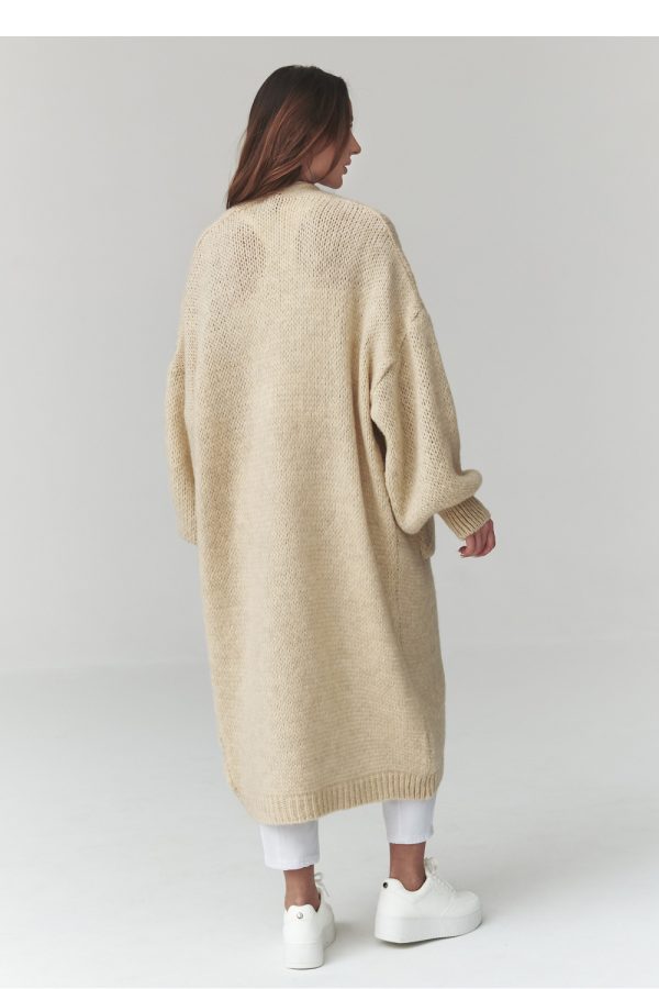 beige Cardigan model 226872 Makadamia