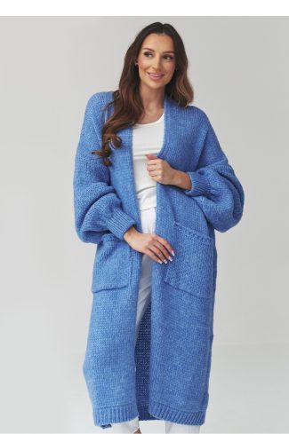 blue Cardigan model 226875 Makadamia