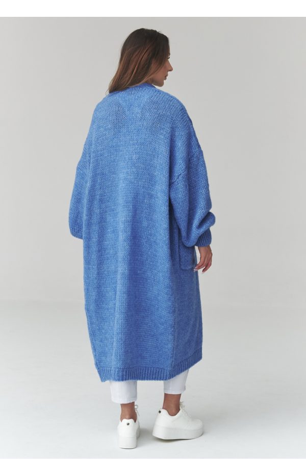 blue Cardigan model 226875 Makadamia