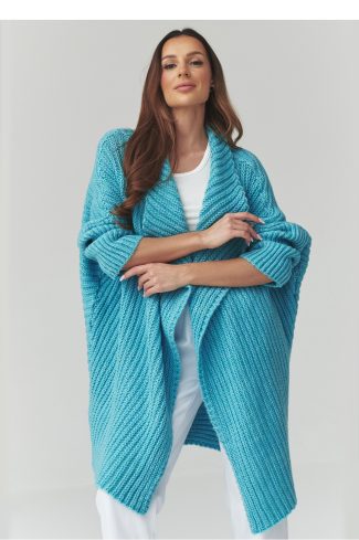 blue Cardigan model 226879 Makadamia