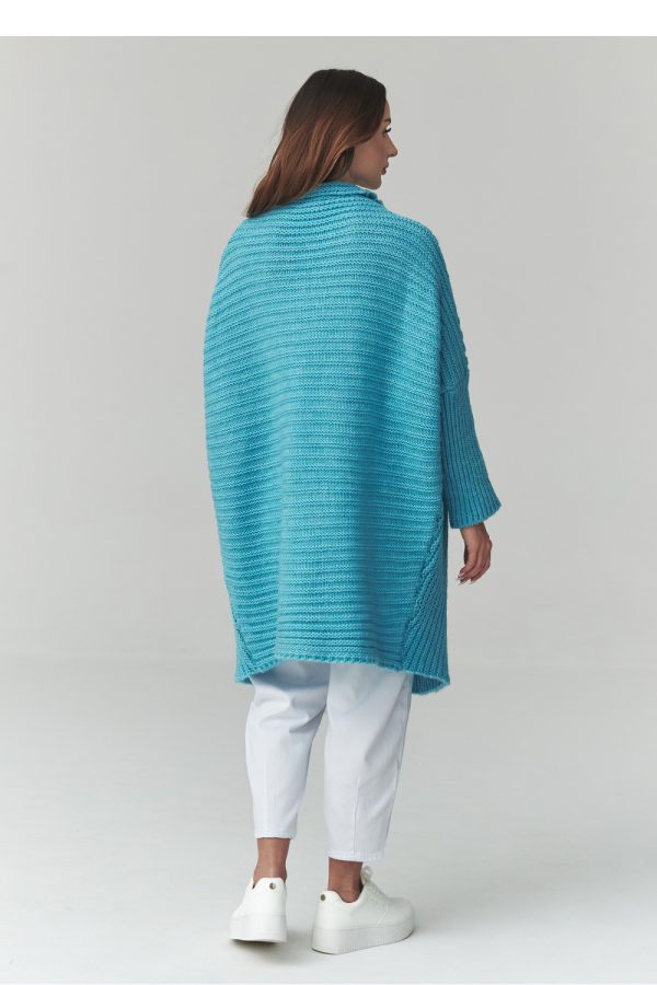 blue Cardigan model 226879 Makadamia