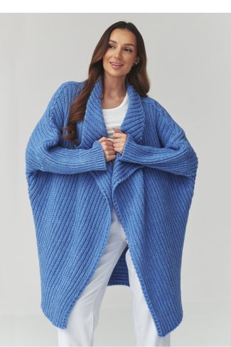 blue Cardigan model 226884 Makadamia