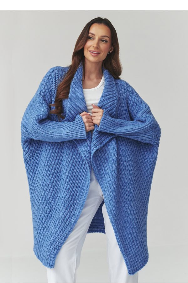 blue Cardigan model 226884 Makadamia