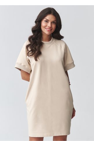 beige Daydress model 226886 Makadamia