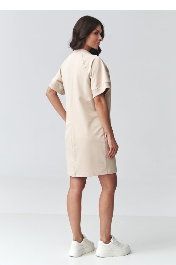 beige Daydress model 226886 Makadamia