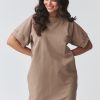 1122022 brown Daydress model 226888 Makadamia