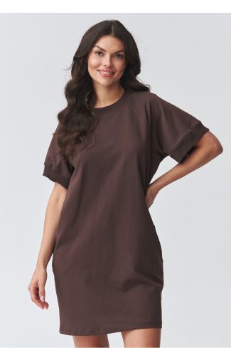 brown Daydress model 226890 Makadamia